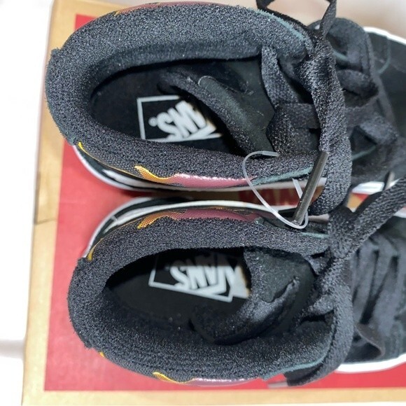 new vans flame filmore high top 11 youth old school lace up sneaker shoe retro - Picture 9 of 10